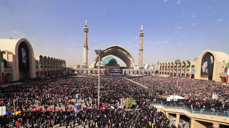 Iran Buries Khamenei